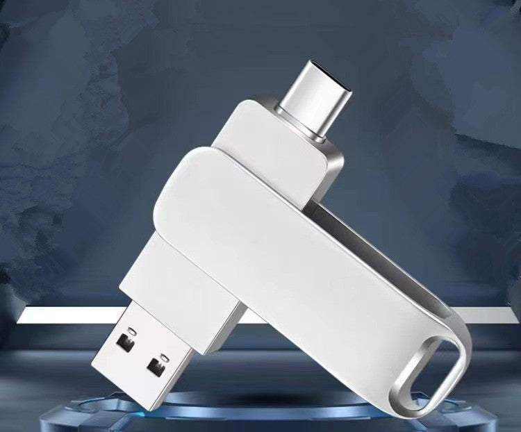 ذاكرة فلاش USB-C معدنية دوّارة | 16 جيجابايت إلى 512 جيجابايت - alternate view