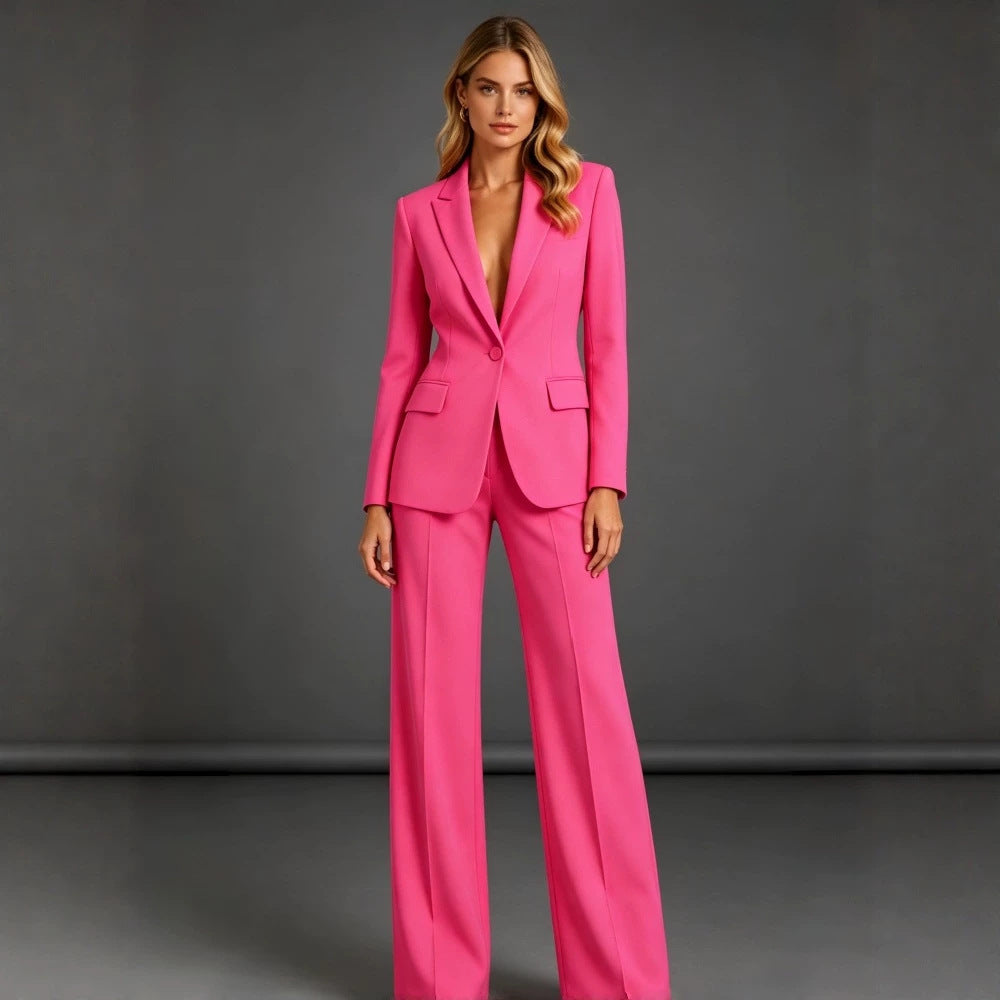 Finiks Gravity | Slim-Fit Blazer & Dress Pants Two-Piece Suit Set | Product image 2