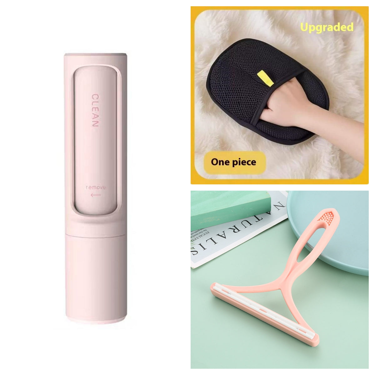 Finiks Gravity | Paws & Purr™ 2-in-1 Self-Cleaning Pet Hair Remover & Lint Roller | Product image 17