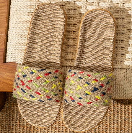 Finiks Gravity | Women's Woven Linen-Style Slippers | Product image 6