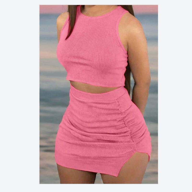 Finiks Gravity | Ribbed Crop Top & Bodycon Skirt Set | Product image 3