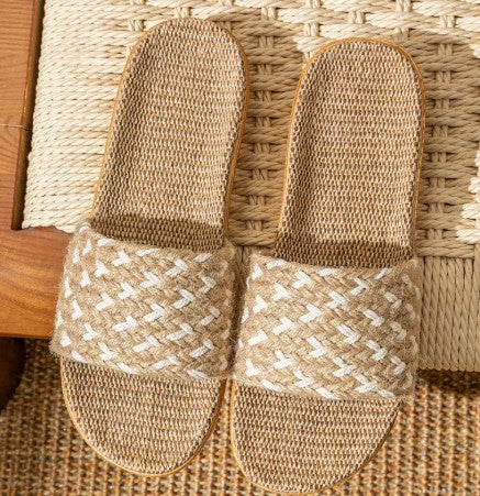 Finiks Gravity | Women's Woven Linen-Style Slippers | Product image 2