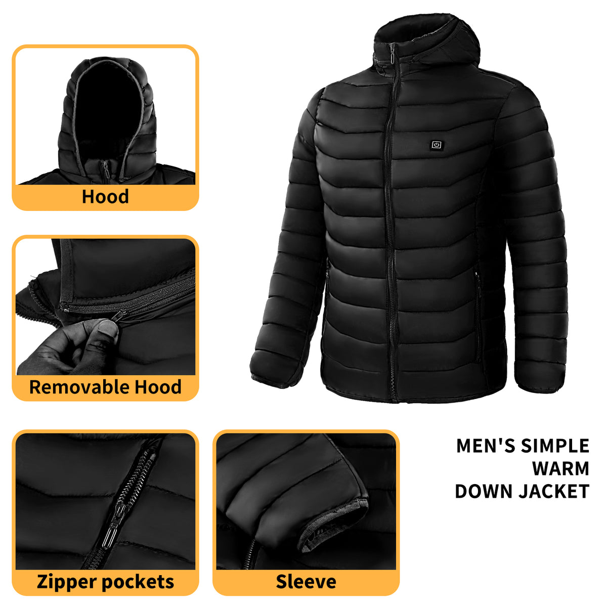 Finiks Gravity | Electric Heated 9-zone Thermal Puffer Jacket | Product image 7