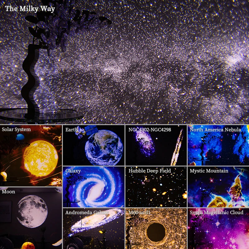 Galaxy projector astronomy projection scenes